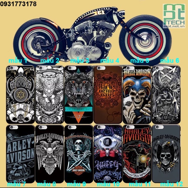 Bộ sưu tập ốp lưng Harley Davidson 2017