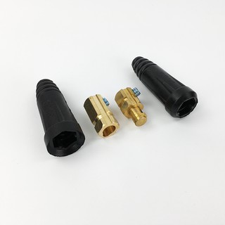 Bộ giắc nối nhanh cáp hàn DKJ 35- 50 với cáp hàn có tiết diện từ 35-50mm2