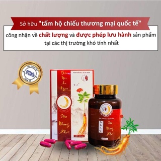 Viên ăn ngon tăng cân sâm nhung plus chính hãng hộp 60 viên