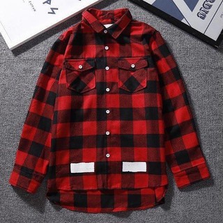 FLANNEL OFF-WHITE SƠMI CARO