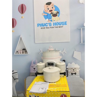 Nồi nấu cháo chậm bear 1.6l