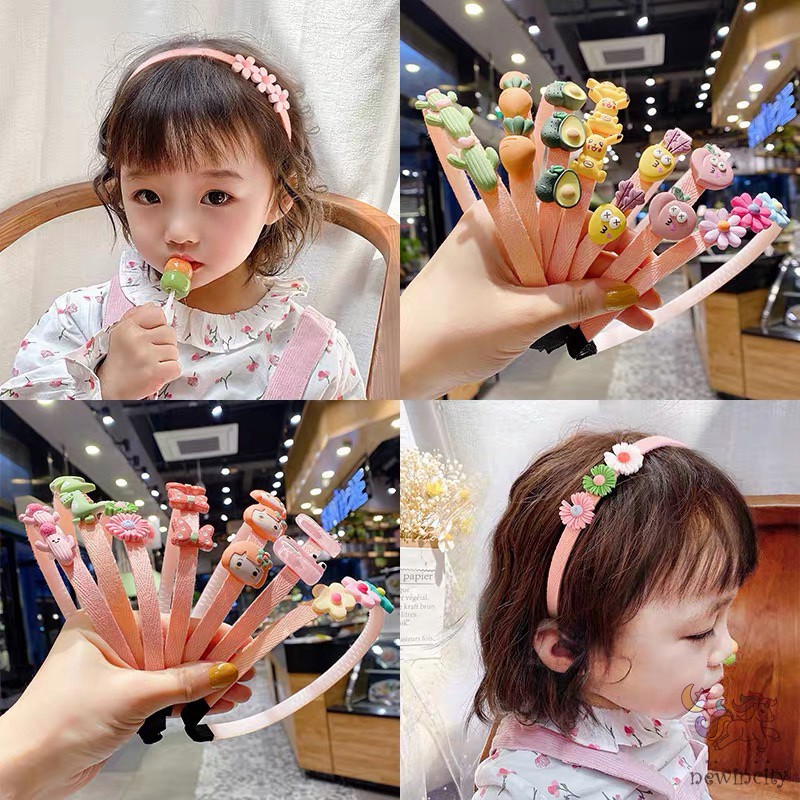 Băng đô cài tóc thời trang Hàn Quốc cá tính cho bé gái