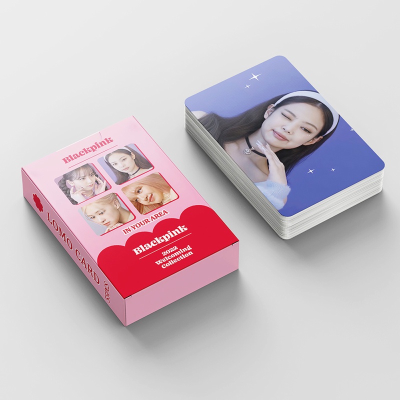 Hộp 54 Ảnh LOMO Card Nhóm Nhạc BLACKPINK 2022 Thẻ