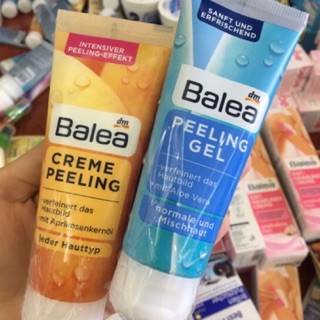 Tẩy da chết Balea Peeling dùng cho da mặt - Hàng xách tay Đức