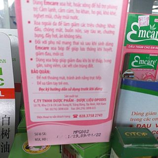 *Chính hãng * Dầu tràm emcare