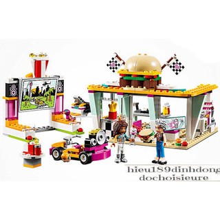 Lego Friends 41349 Cửa Tiệm Hamburger Tốc Độ