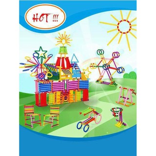 BỘ XẾP HÌNH QUE