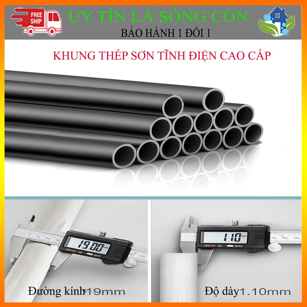 [3 CHỨC NĂNG TRONG 1 SẢN PHẨM] Giàn treo quần áo mẫu mới có lựa chọn màu sắc chủng loại