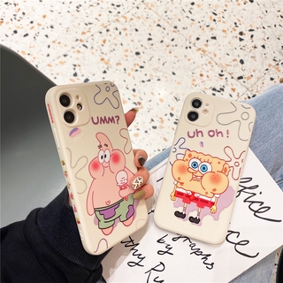 Ốp Lưng Tpu Họa Tiết Hoạt Hình Spongebob Thời Trang Cho Iphone 12 Mini Iphone 11 11pro 11promax 7 Plus 8 Plus X Xs Xr Xsmax