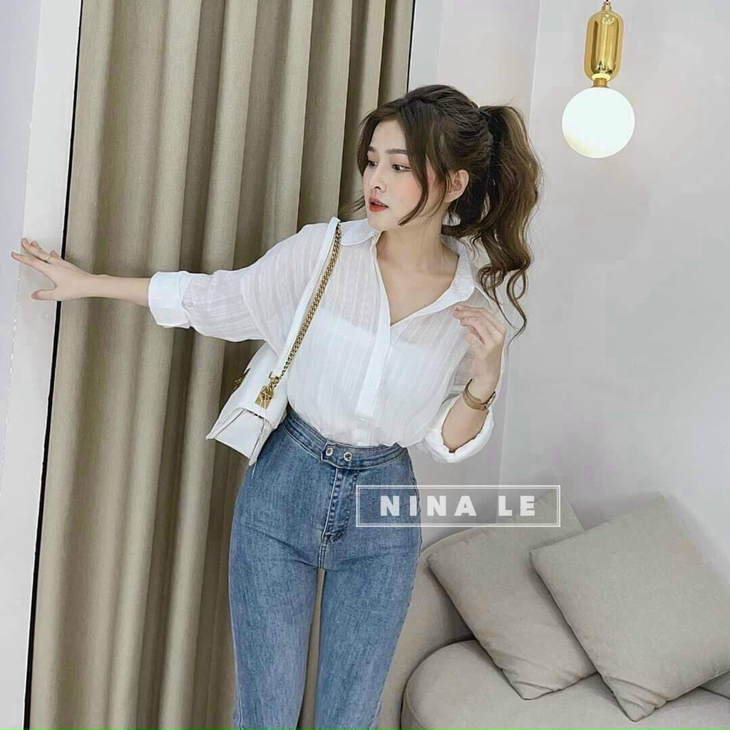 Quần jean nữ ống ôm lưng cao dáng ôm skinny,quần jeans bò nữ cạp cao dáng ôm,Quần jean nữ ống ôm lưng cao dáng ôm skinny