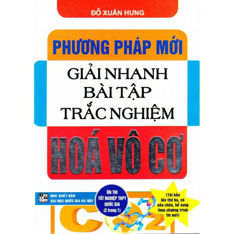 Sách Phương Pháp Giải Nhanh Bài Tập Trắc Nghiệm Hóa Vô Cơ