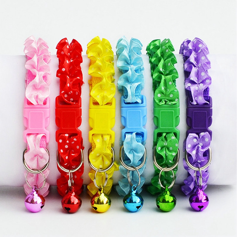 Vòng cổ phối ren đáng yêu dành cho thú cưng