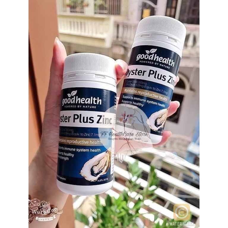 Tinh Chất Hàu New Zealand Good Health Oyster Plus Tăng Cường Sinh Lý Nam Giới 60 Viên Úc