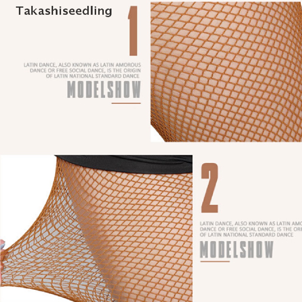 Quần tất lưới khiêu vũ latin hở ngón chân bằng cotton nóng bỏng cho nữ