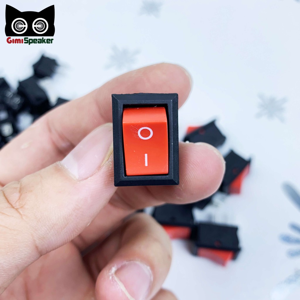 Công tắc bập bênh - Công tắc mini ON/OFF loa bluetooth, đèn chiếu sáng