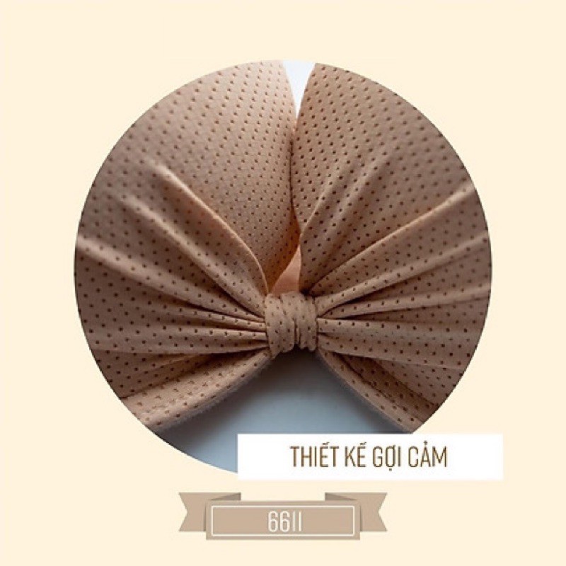 Áo lót Thái đẩy kép, xoắn, thông hơi/Áo lót thông hơi 6611 đệm dày siêu đẩy kép có gọng | BigBuy360 - bigbuy360.vn