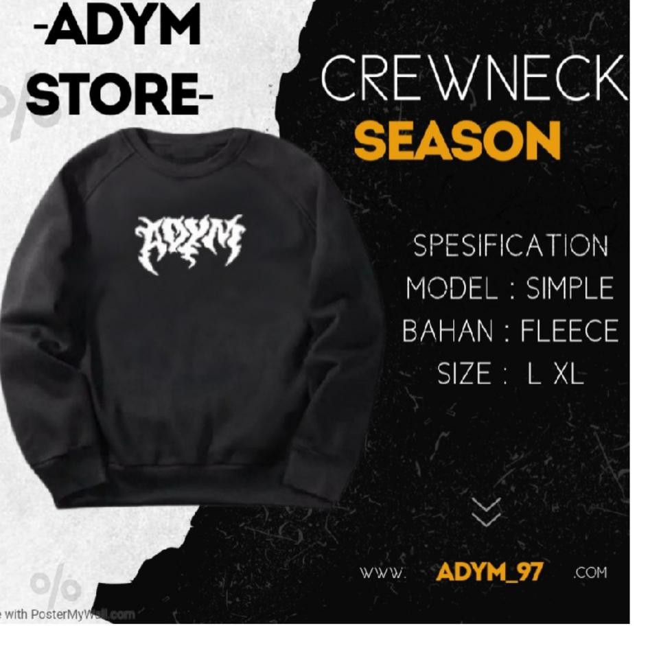 Áo Nỉ Cổ Tròn Dài Tay Màu Đen Thời Trang Nam Nữ | BigBuy360 - bigbuy360.vn