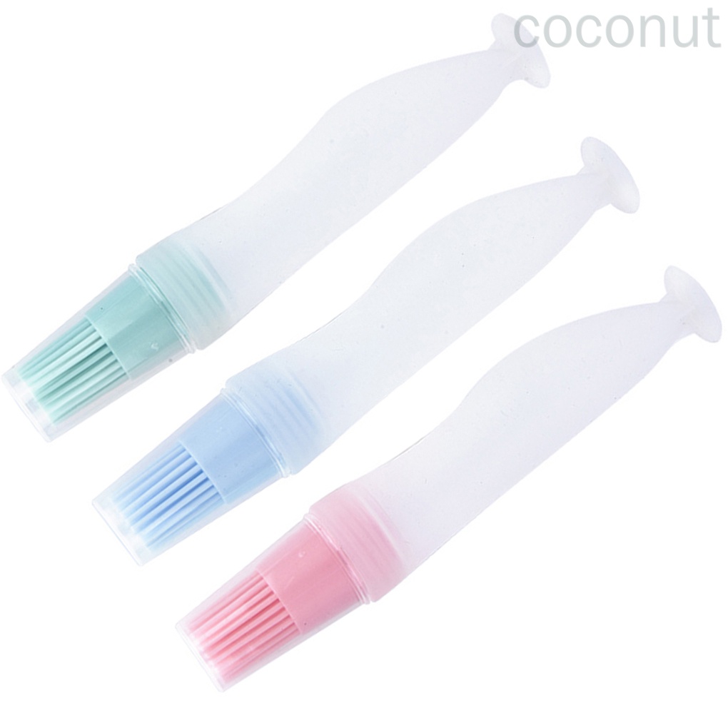 Cọ Silicon Cấp Thực Phẩm Dùng Quét Dầu / Nước Sốt Chịu Nhiệt Cao Tiện Dụng