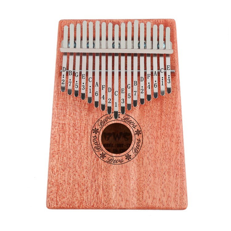 Đàn Kalimba 17 Phím Độc Đáo Gỗ Nguyên Khối Sử Dụng Bằng Ngón Tay Tiếng Trong Hay Không Tịt BH1