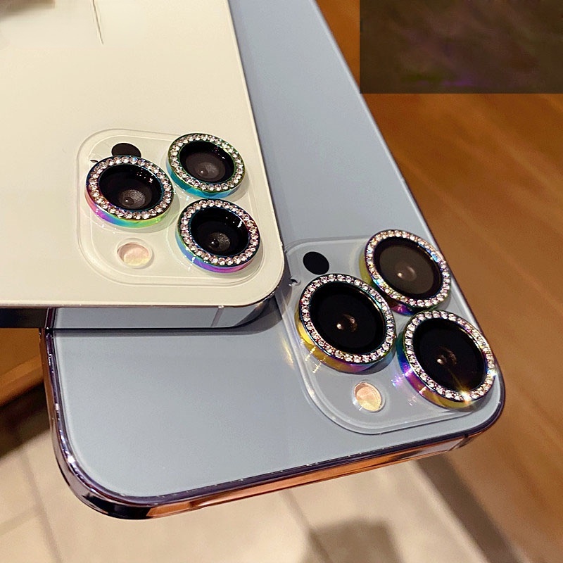 Phim Bảo Vệ Camera cho compatible for iPhone 14 Pro Max 13/ 12 Pro/ 12 Pro Max/11 Pro Max - tặng kèm giấy lau