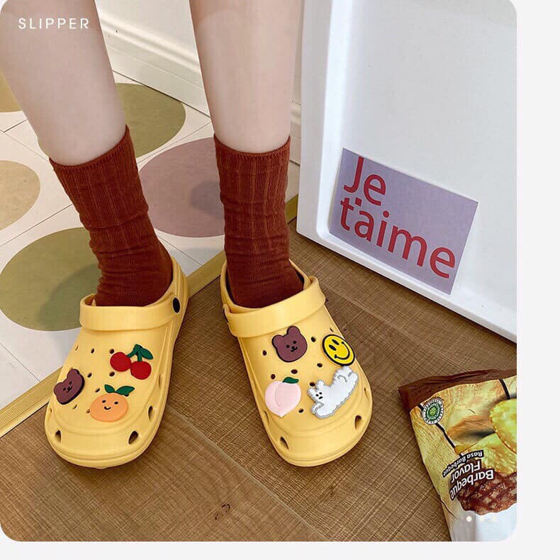 Sale dép Crocs Tặng KÈM STICKER