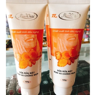 Sữa rửa mặt nghệ Mụn và Chống mụn MissWhite 100g