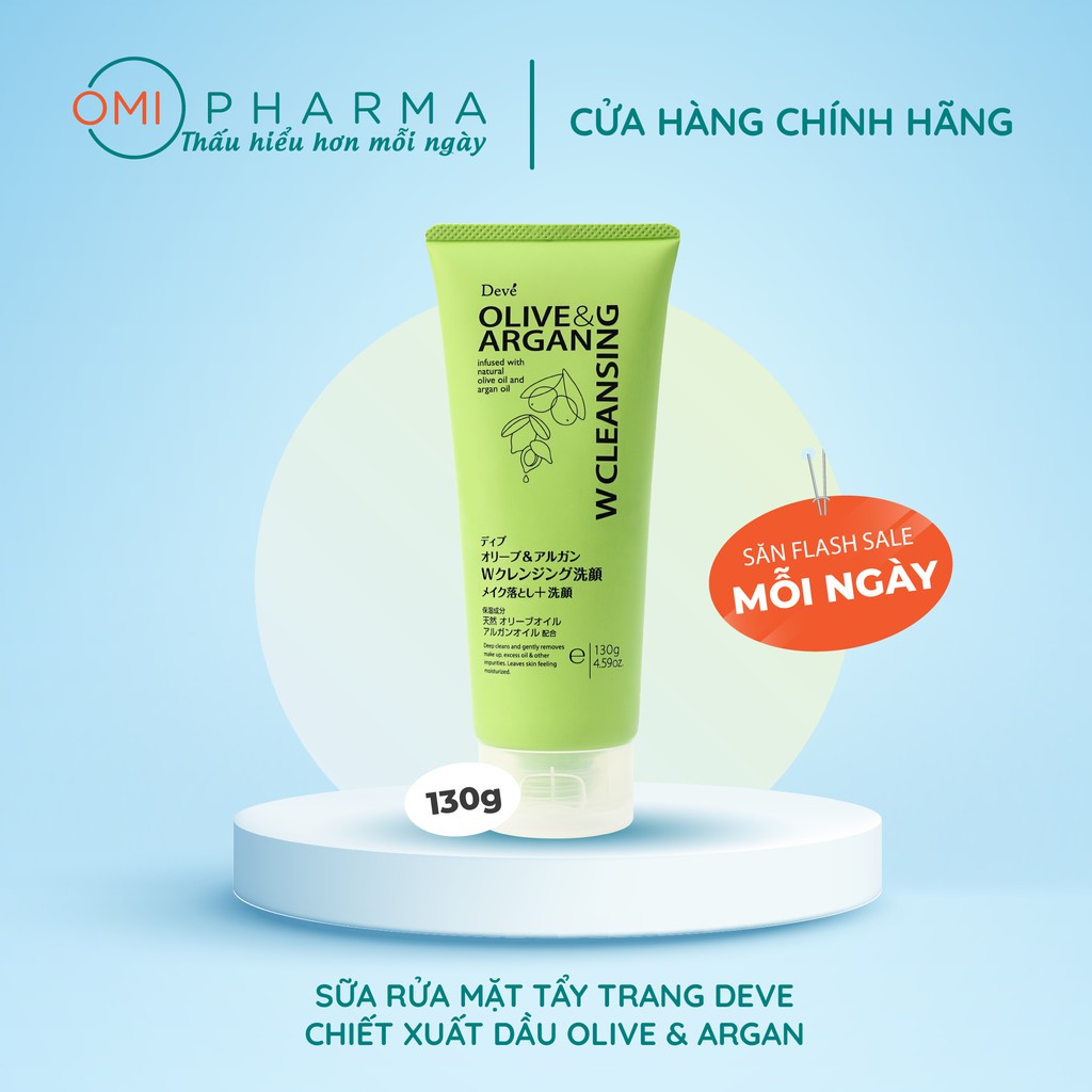 Sữa Rửa Mặt Deve Skin Care Face Wash Nhật Bản 130g | BigBuy360 - bigbuy360.vn