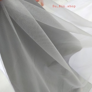 Vải voan lưới trắng cao cấp và vải lót may đầm công chúa