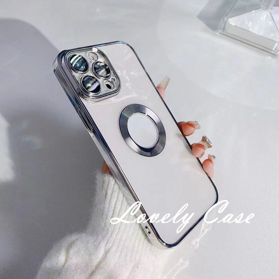 Ốp Điện Thoại Trong Suốt Màu Macaron Cho IPhone 14 13 12 11 Pro Max X Xs Max Xr 7 8 6 6s Plus
