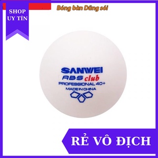 Banh bóng bàn Sanwei ABS club - quả bóng bàn tập