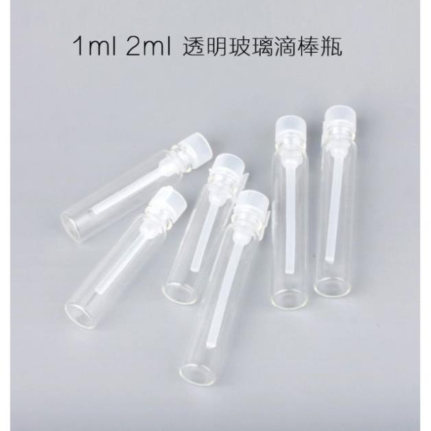 Lọ Chiết Nước Hoa ❤ GIÁ TỐT NHẤT ❤ [100c] Vỏ lọ ống chiết mẫu thử nước hoa 1ml 2ml 3ml đựng dầu thơm , phụ kiện du lịch