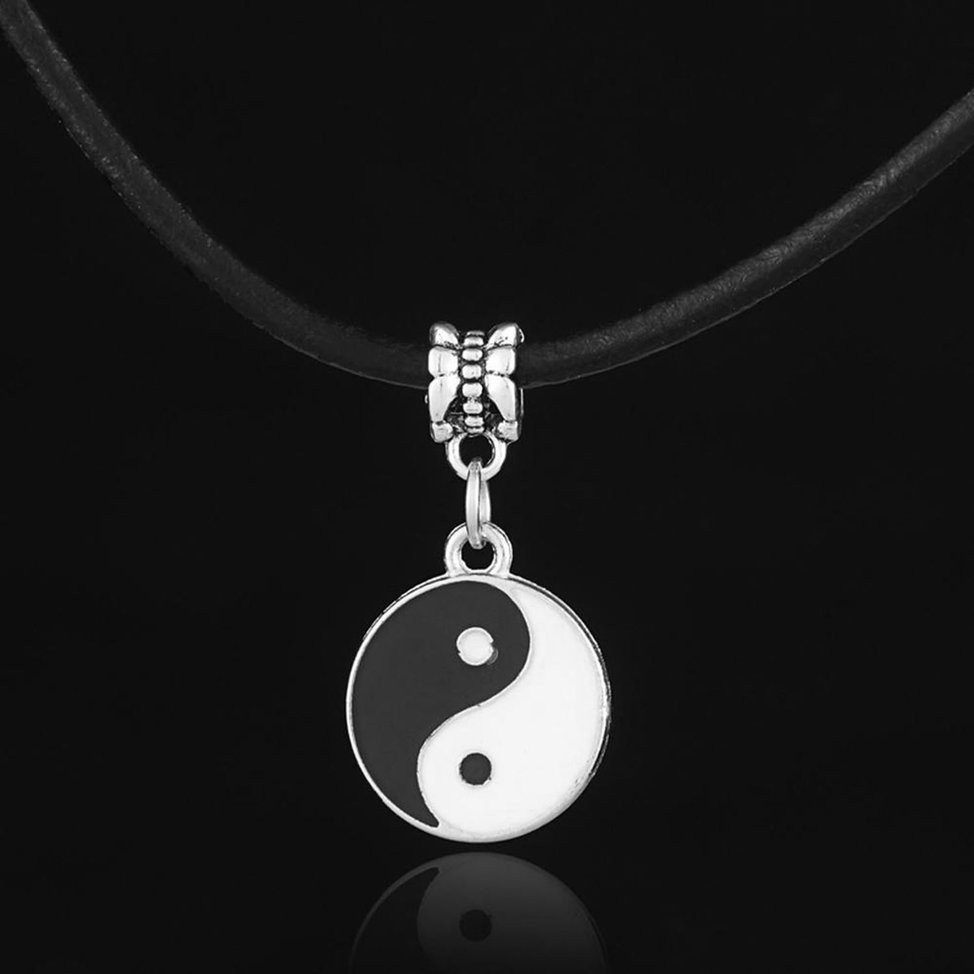 vòng cổ Mặt Âm Dương Âm Dương Unisex