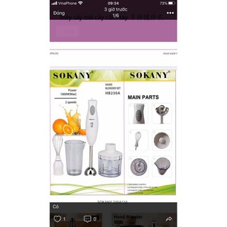MÁY XAY ĐA NĂNG SOKANY