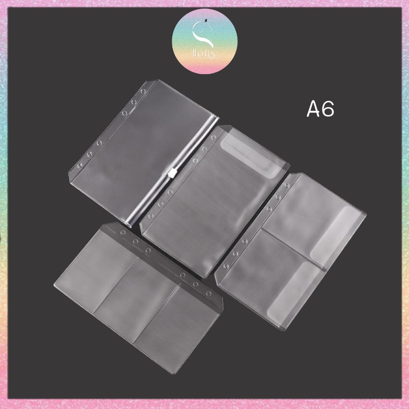 [HOTIS] Sheet PVC đựng card, sticker cho binder A6/ A5/ B5/ A4