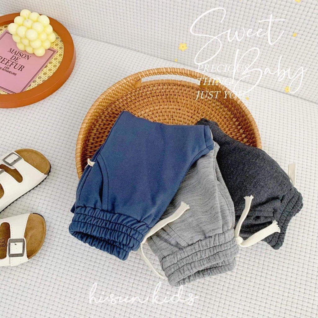 SP001387 Sét 3 quần nỉ cho bé trai bé gái, SP000580 quần thu đông trẻ em, thời trang mùa lạnh cho bé