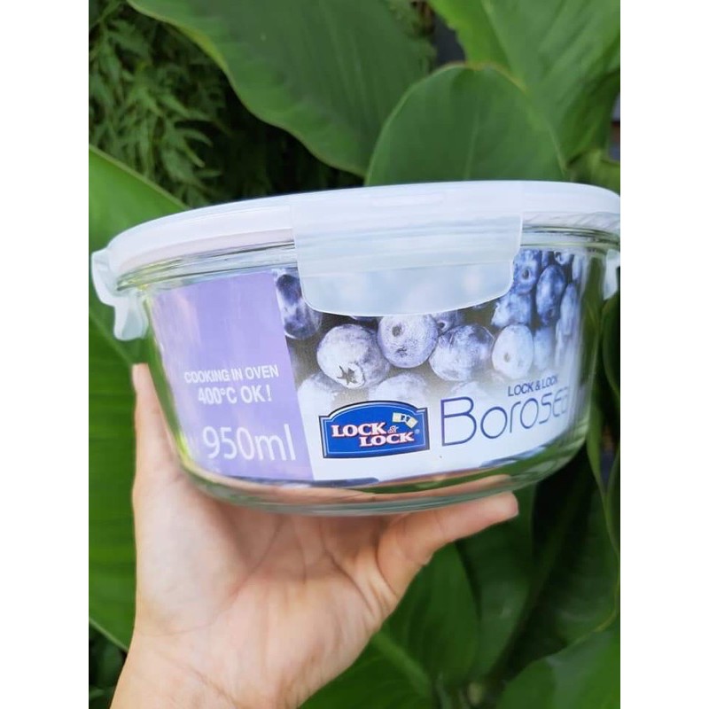 THỐ THỦY TINH LOCK & LOCK 950ml