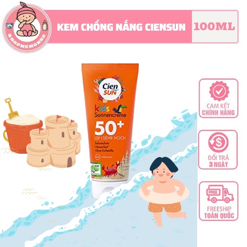 Kem chống nắng Ciensun cho trẻ em - 100ml