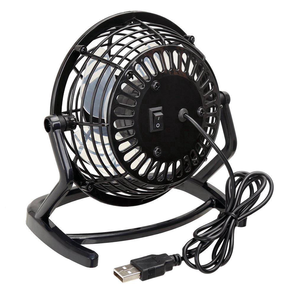 Thời Trang Quạt Để Bàn Mini + USB + Quạt Xoay 360 Độ