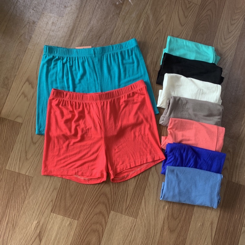 Quần đùi nữ cotton mặc nhà, nhiều màu