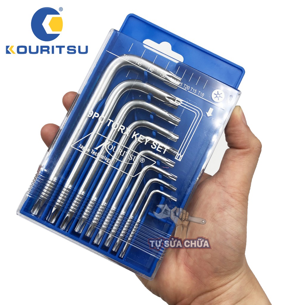 Bộ lục giác hoa thị ngắn Nhật Bản Kouritsu T04403