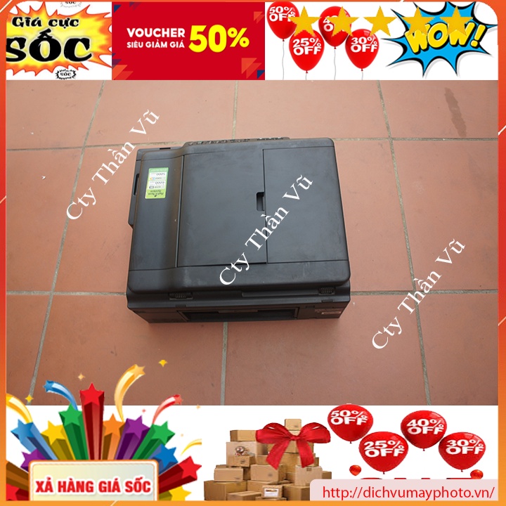 Máy in màu cũ Brother DCP T800W có in wifi không dây ADF Scan photocopy nhiều tờ in màu đẹp hàng bền gọn