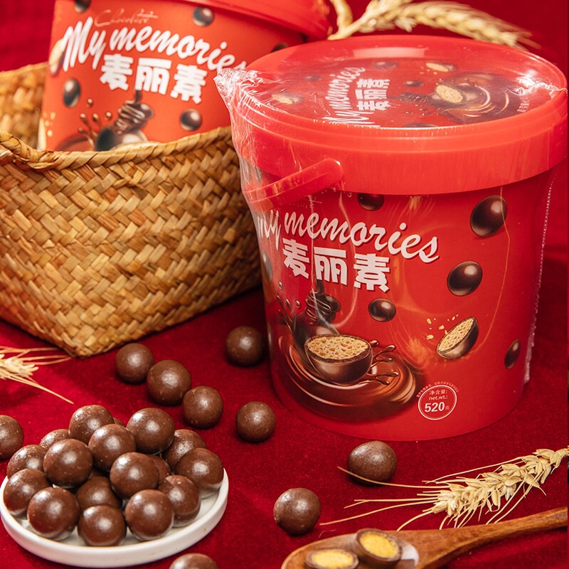 [ Nhiều Vị ] Kẹo Xô Socola Bọc Xốp Giòn