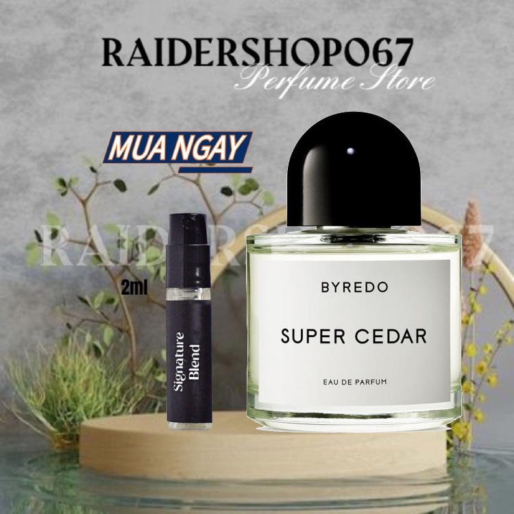 Nước Hoa Nước Hoa Byredo super cedar EDP-5ML/10ML