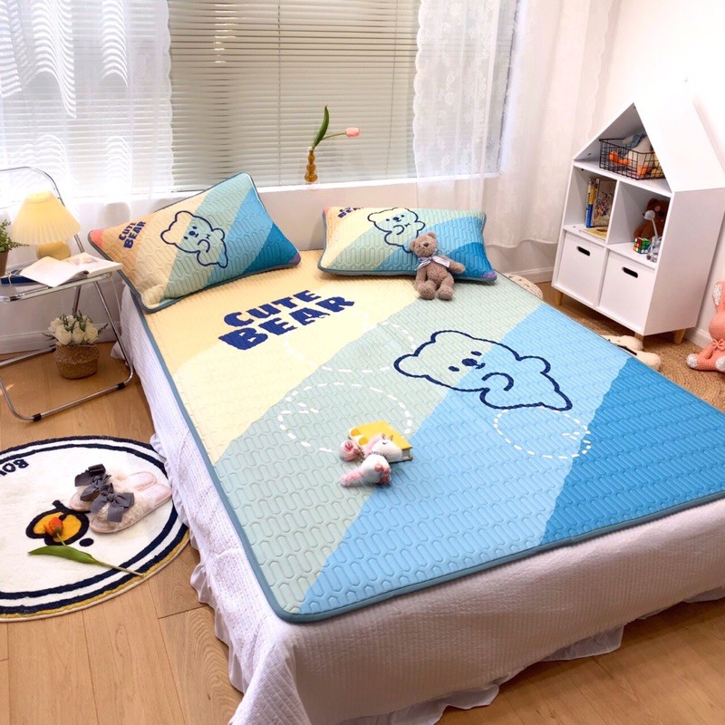 [Mã INCU1708 hoàn 15K xu đơn 50K]Chiếu điều hoà cao su non cao cấp siêu êm siêu mịn dày dặn Luis Bedding shop chăn ga