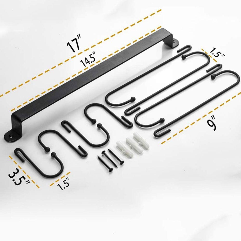 Giá Đỡ Cốc Cà Phê 8 Móc Treo Tường Trang Trí Nhà Bếp TAYLOR1