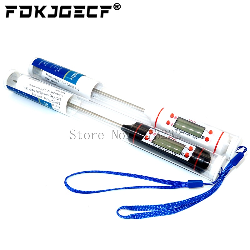 Nhiệt Kế Kỹ Thuật Số TP101 Cảm Biến Nhiệt Độ Thực Phẩm / Sữa / Nước / BBQ Kỹ Thuật Số Tiện Dụng Cho Nhà Bếp