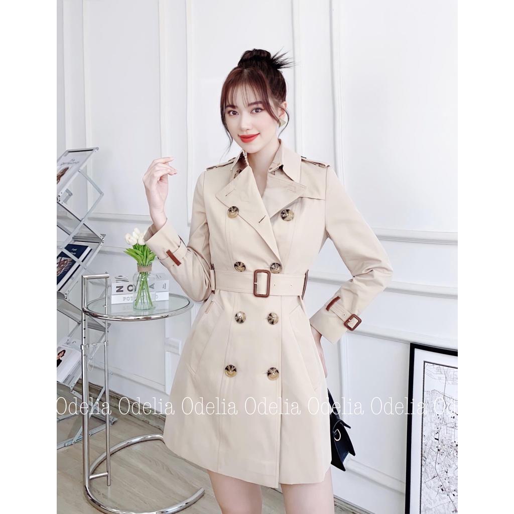 Áo khoác măng tô Odelia hàng cao cấp có lót trong - A6501