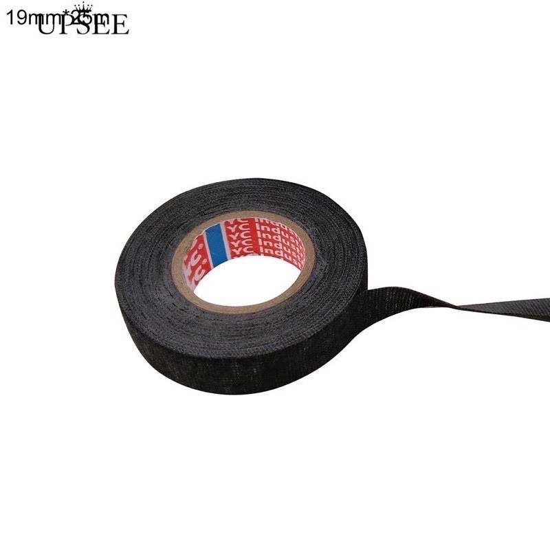 Cuộn băng keo vải chống cháy  quấn dây điện kích thước 19mm x 15m tiện dụng chất lượng cao