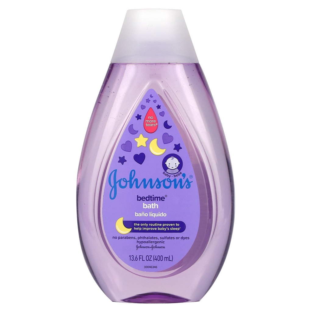 Sữa tắm giúp bé dễ ngủ Johnson's Bedtime Baby Bath 400ml/800ml (Mỹ)