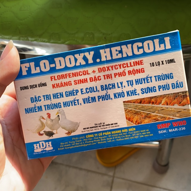 THUỐC UỐNG FLO-DOXY.HENCOLI